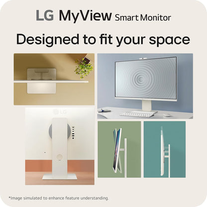 LG 32SR85U-W.AUS 32" 4K UHD Smart Monitor