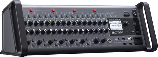 Zoom L-20R LiveTrak 20-Channel Remote Digital Mixer Recorder