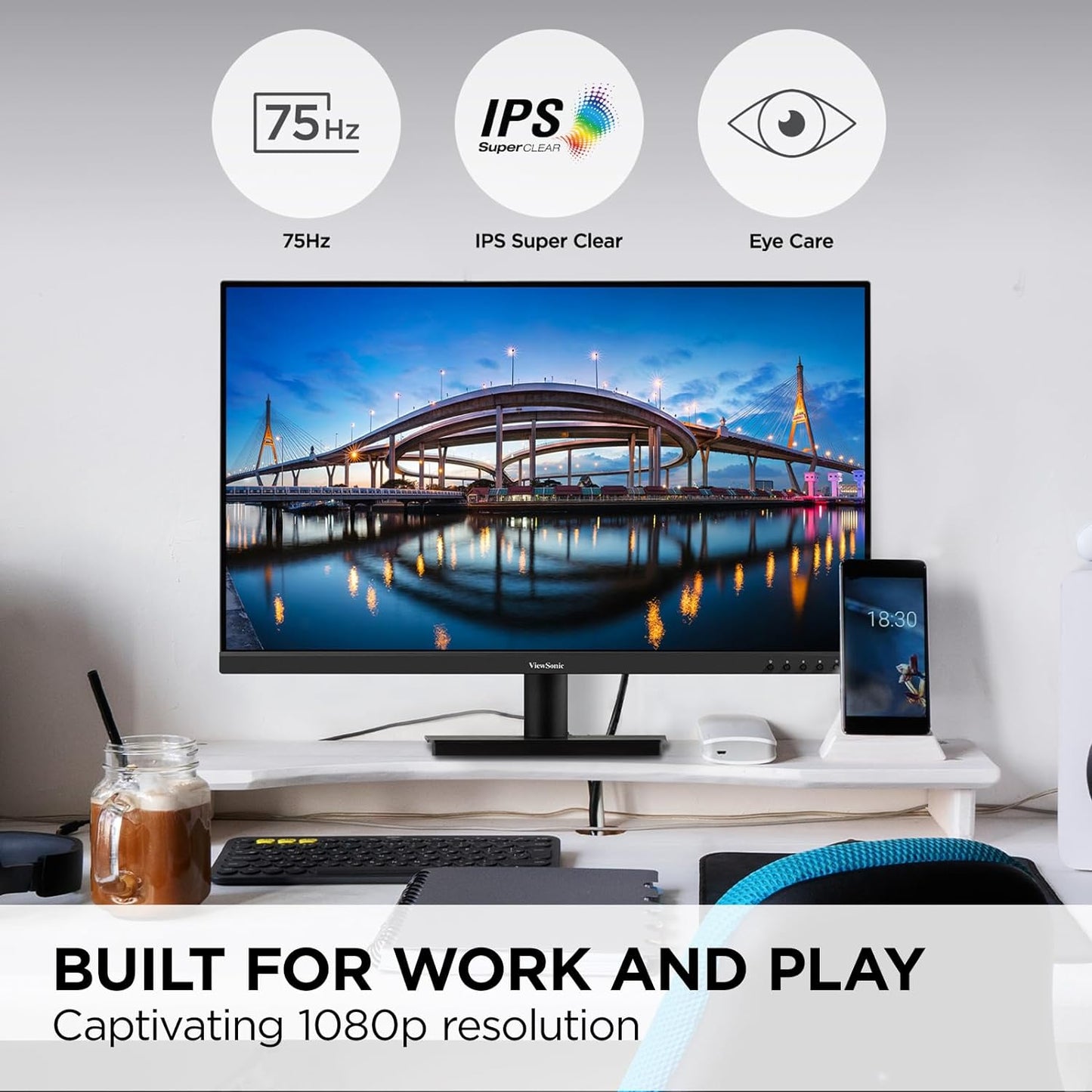 ViewSonic VA3209M 32-Inch IPS 1080p Monitor