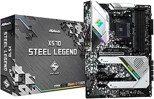 ASRock X570 STEEL LEGEND WIFI AX AMD Motherboard