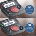 Panasonic Call Blocker KX-TGA760B for Landline Phones