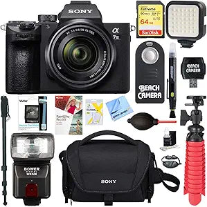 Sony E122SNILCE7M3KB a7III Mirrorless Camera Kit with Lens