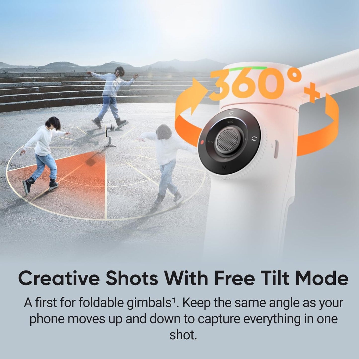 Insta360 Flow 2 Pro Foldable AI Gimbal Stabilizer