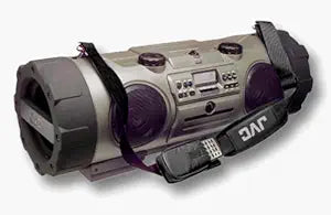 JVC RVB90 Urban Assault Kaboom Boombox Green — main product image