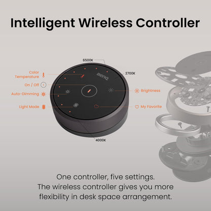 BenQ BenQ ScreenBar Halo - LED Monitor Light, Wireless Control