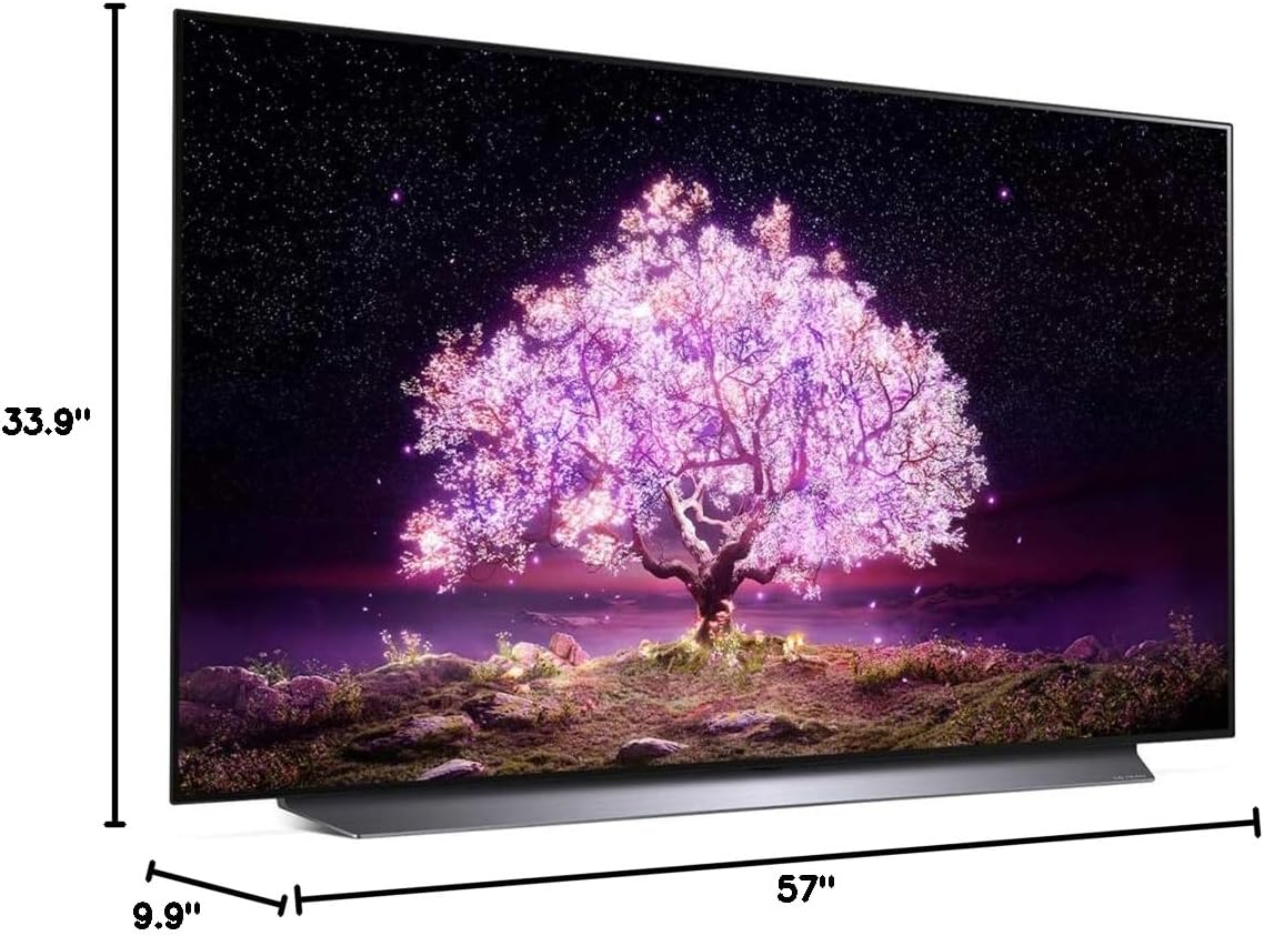 LG E53LGOLED65C1PUB 65" 4K OLED TV Bundle with Soundbar