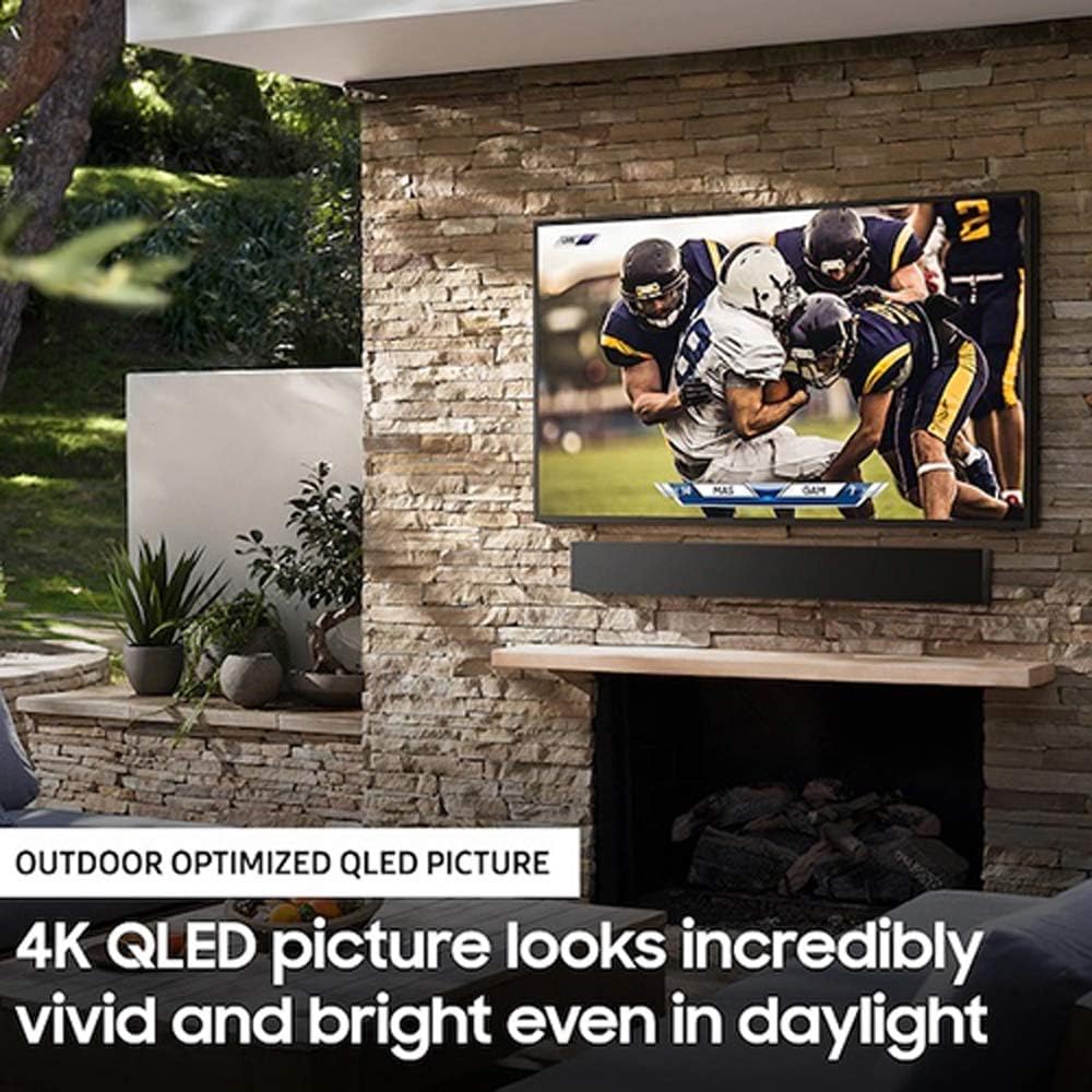 Samsung E1SAMQN55LST7TA 55" Terrace QLED Outdoor TV Bundle