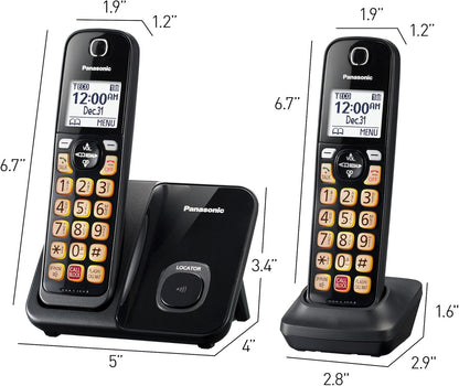 Panasonic KX-TGD813B Cordless Phone Advanced Call Block