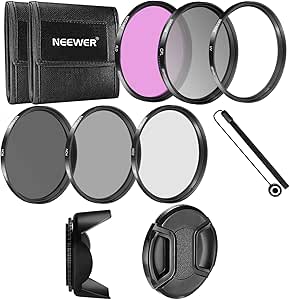 Neewer 10084906 58mm Filter Kit for Canon EOS