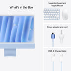 Apple MWUF3LL/A 2024 iMac M4 24-inch 256GB Blue