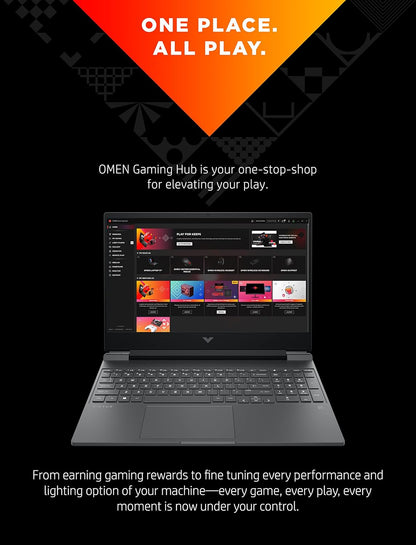 HP 15-fa0020nr Victus Gaming Laptop RTX 3050 Ti