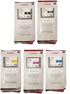 Canon PFI-207 - 300ml Ink Tank 5-Pack - iPF680/685/780/785 + Cloth