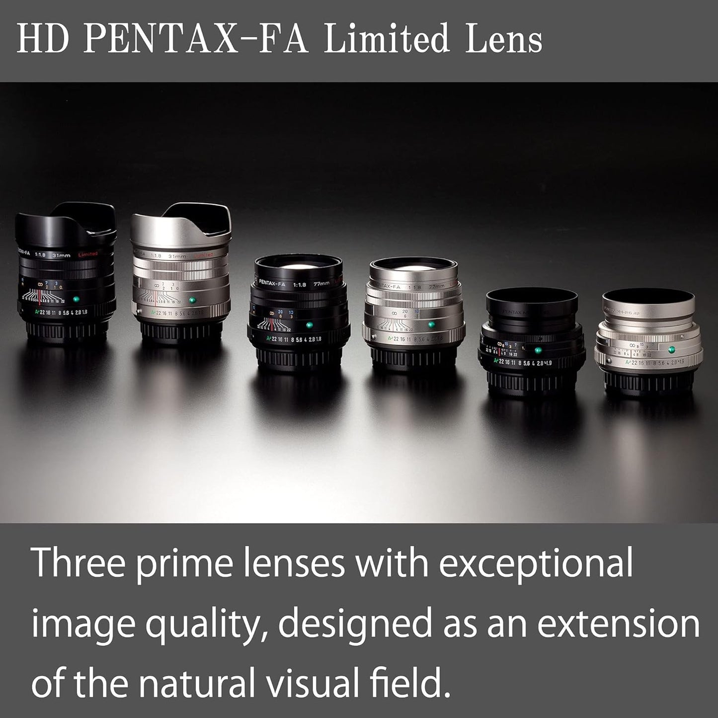 Pentax 20150 HD 43mm F1.9 Limited Silver Prime Lens