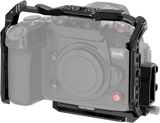 Neewer 10103122 Lumix GH6 Camera Cage - Aluminum Video Rig