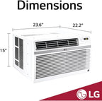 LG LW1216ER 12000 BTU Window Air Conditioner 115V