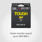 Sony SF-G128T/T1 128GB TOUGH UHS-II SDXC Card