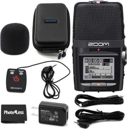 Zoom ZH2N Handy Recorder + Accessory Pack Portable