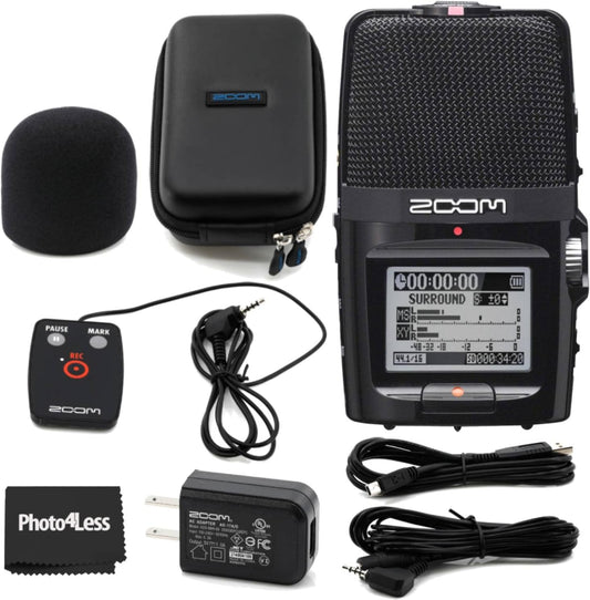 Zoom ZH2N Handy Recorder + Accessory Pack Portable