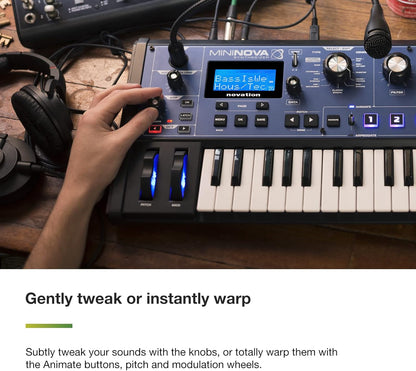 Novation MiniNova 37-Key Analog Modelling Synth