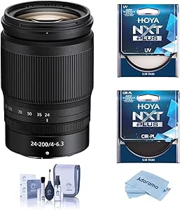 Nikon NIKKOR Z 24-200mm Lens Kit - Versatile Zoom