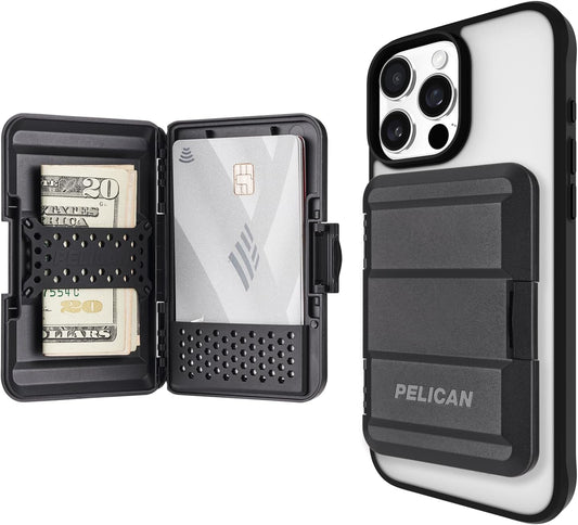 Pelican PP049004 MagSafe Wallet for iPhone, Black