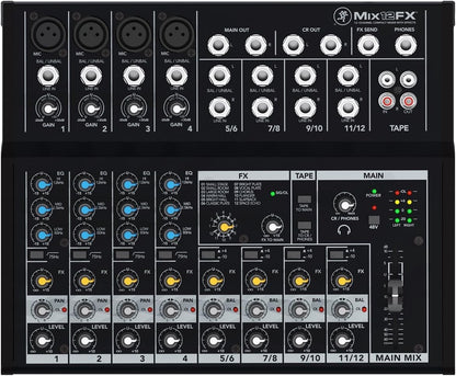 Mackie Mix12FX 12-Channel Compact Effects Mixer