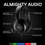 SteelSeries 61606 Arctis Nova 1 Multi-System Gaming Headset
