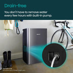 Hisense AHD5024KP1G 50-Pint Portable Dehumidifier