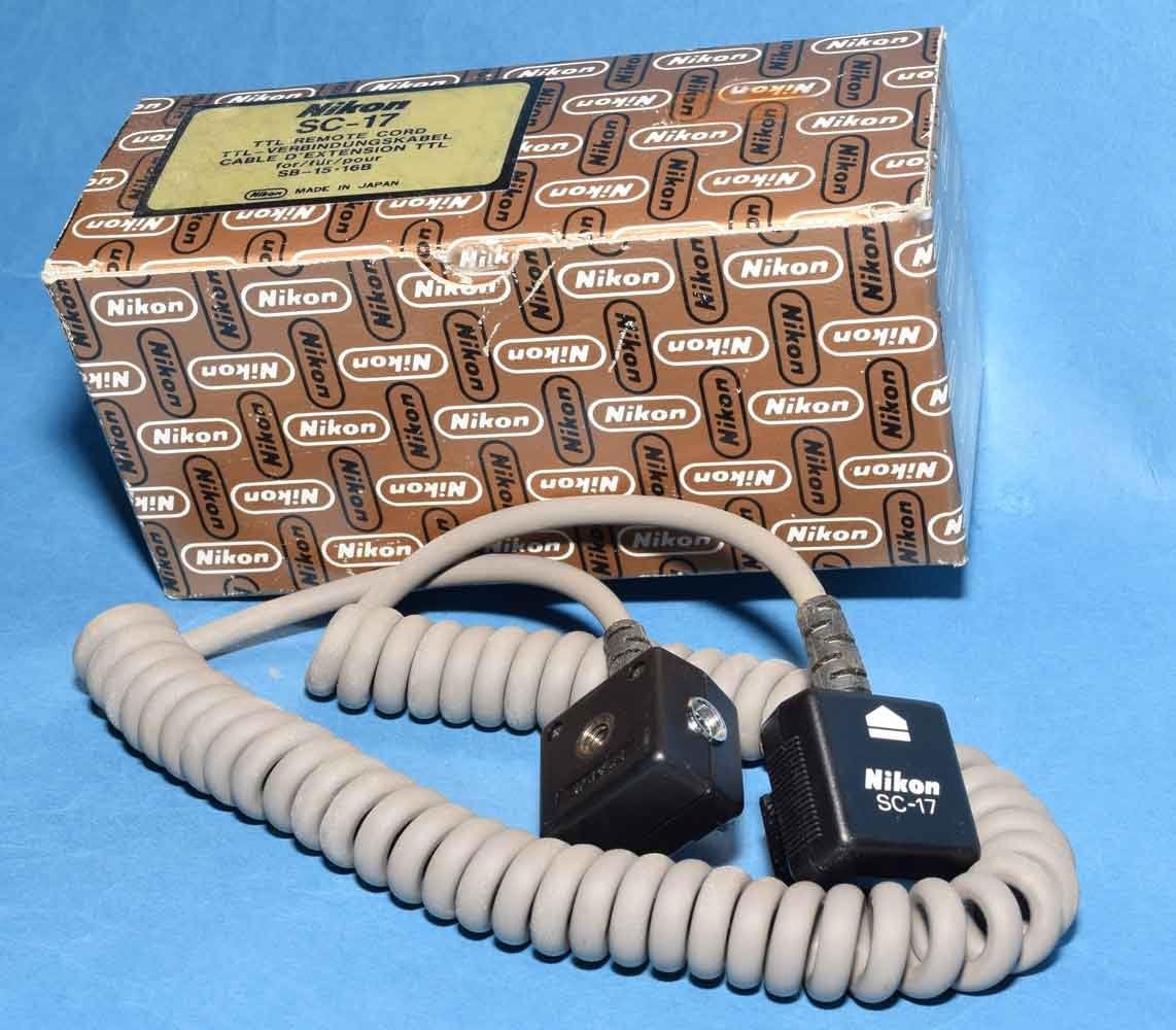Nikon SC-17 TTL Sensor Remote Flash Cord
