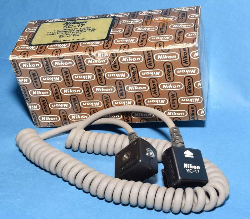 Nikon SC-17 TTL Sensor Remote Flash Cord — main product image