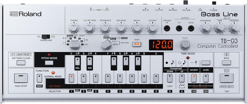 Roland TB-03 Boutique Bass Line Synthesizer — main product image