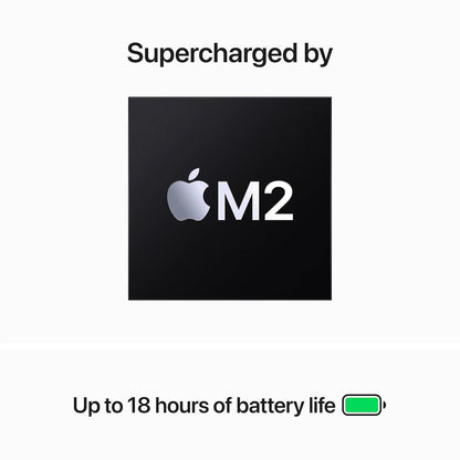 Apple MQKX3LLA MacBook Air 15-inch M2 Chip Midnight Renewed