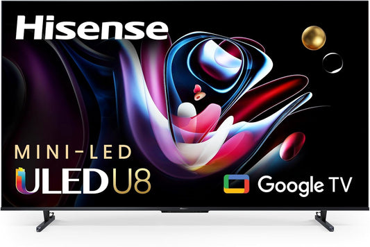 Hisense 65U8K 65" Mini-LED ULED 4K Google Smart TV