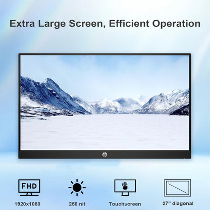 HP TPC-Q095-27 27-Inch FHD Touchscreen All-in-One PC