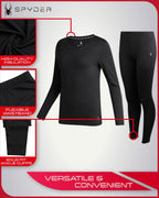 Spyder L SPDR BASE LAYR SET Women's Thermal Underwear