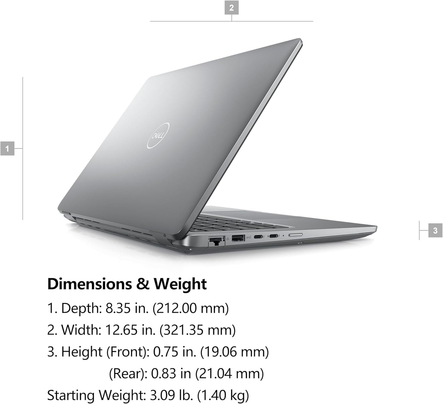 Dell 5450 Latitude 14" Touchscreen Laptop - i7 Ultra, 16GB, 512GB SSD