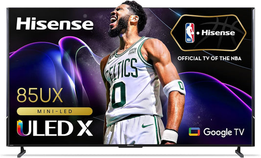 Hisense 85UX 85-Inch Mini-LED ULED X QLED 4K Google Smart TV