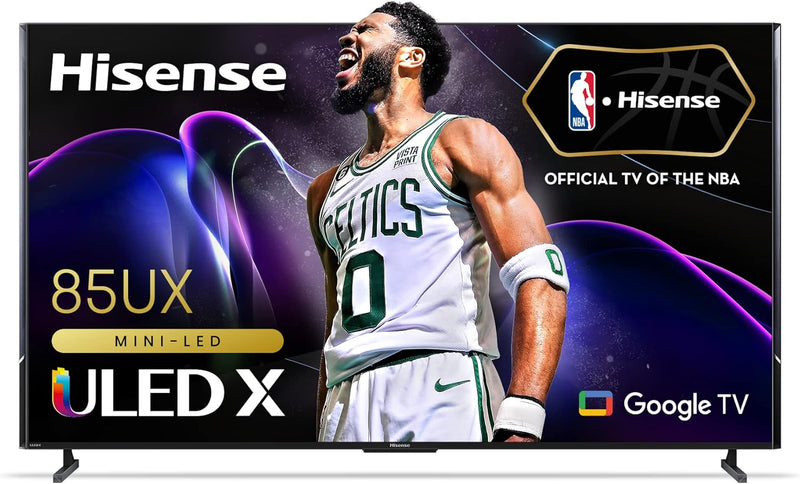 Hisense 85UX 85-Inch Mini-LED ULED X QLED 4K Google Smart TV — main product image