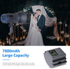 Neewer Q4 Flash Battery Rechargeable Li-ion for Q300 ML300