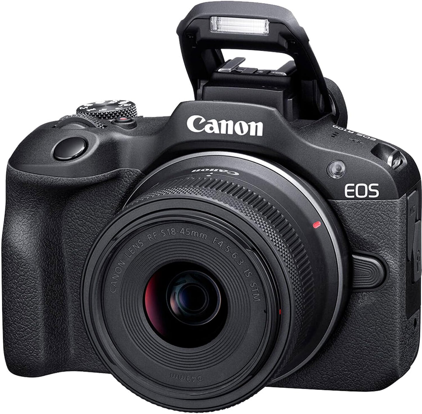 Canon EOS R100 Renewed 4K Mirrorless Camera Bundle