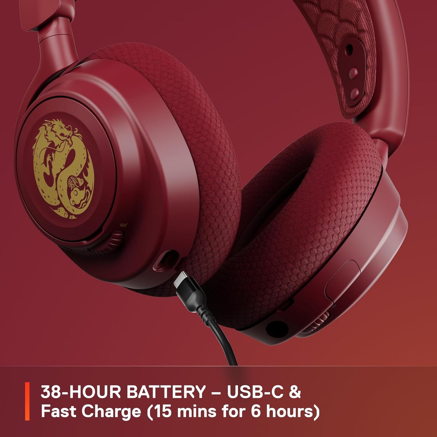 SteelSeries 61557 Arctis Nova 7 Dragon Edition Gaming Headset