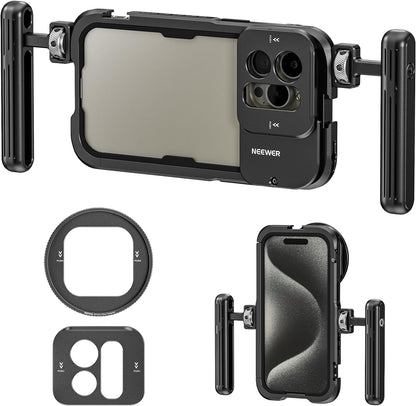Neewer 10103135 iPhone 15 Pro Max Video Cage Rig