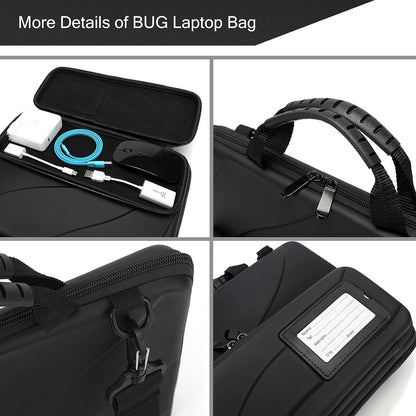 HP Laptop Case Hard Shell Bag Shoulder Strap