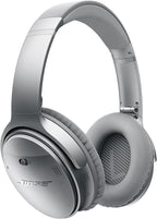 Bose Quietcomfort 35 I Silver Wireless Noise Cancelling Renewed Headphones