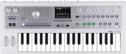 Korg MICROKORG2WH Synthesizer Vocoder White Portable Keyboard