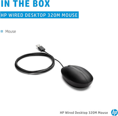 HP 320M Wired Desktop Mouse USB
