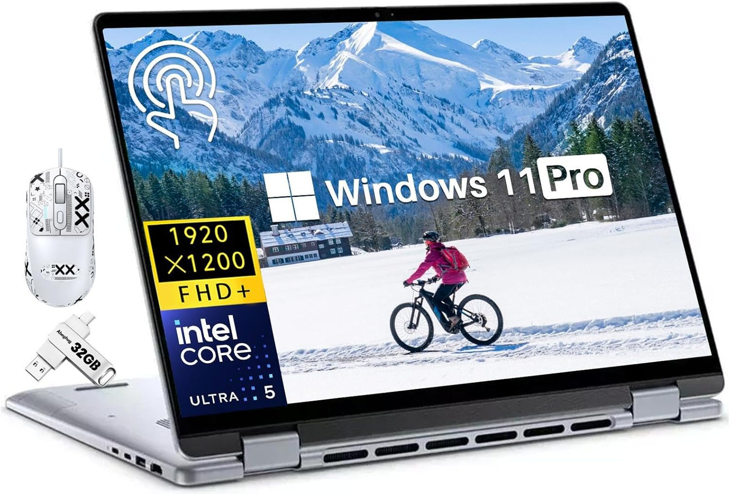 Dell i7640-5359BLU-PUS inspiron 16 2-in-1 Intel Ultra 5 Laptop