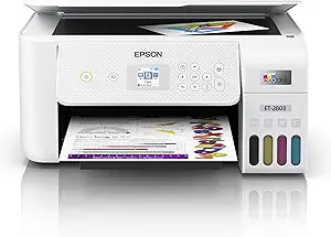 Epson ET-28 03 EcoTank Wireless Printer Cartridge-Free Renewed