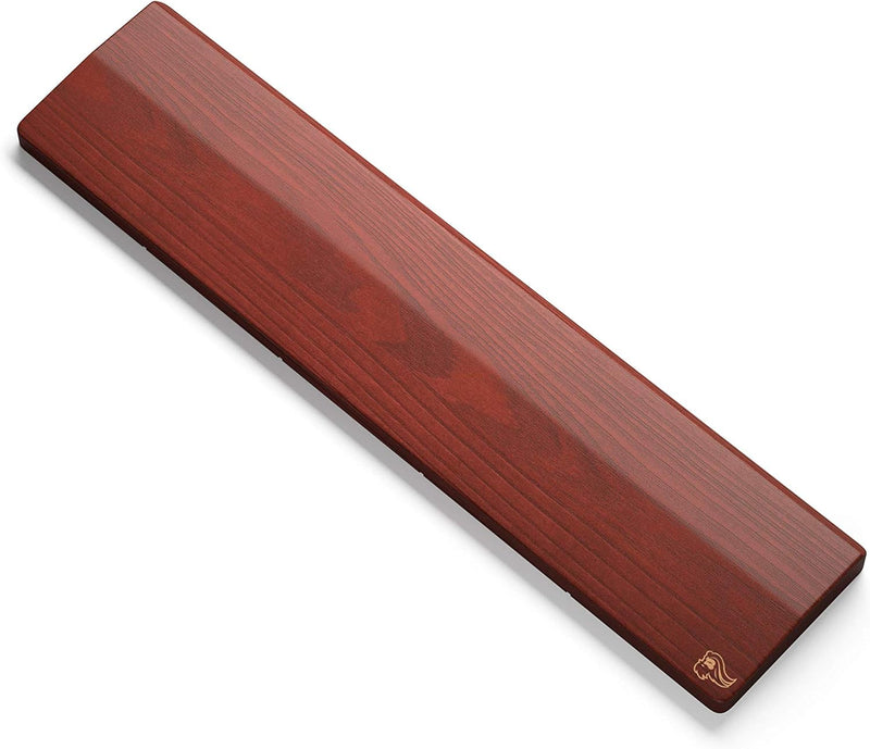 Glorious GV-100-BROWN Wooden Full-Size Wrist Rest — main product image