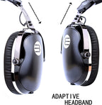 M-Audio USTEK-WL-3181 Over-Ear HiFi Stereo Headphones - Black